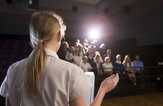 public speaking at school