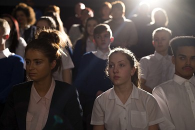 Secondary School Students in Assembly VotesforSchools