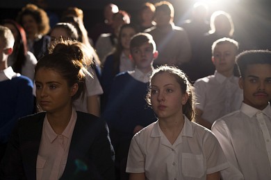 Secondary School Students in Assembly VotesforSchools