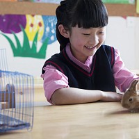 Primary aged student