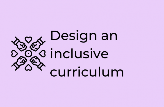 Design an inclusive curriculum