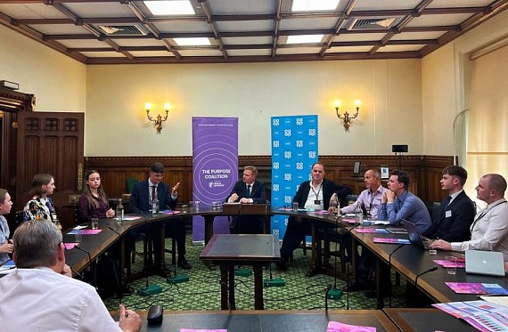 VotesforSchools pupils speaking at parliament