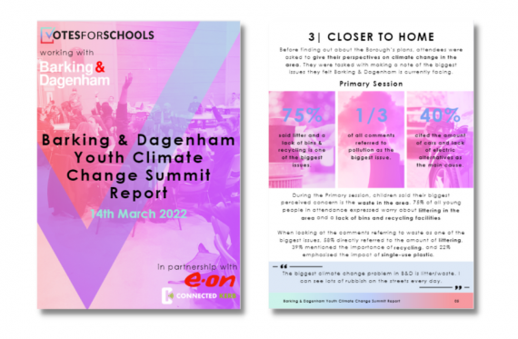 youth climate report example
