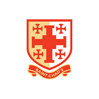 school logo for st chad's